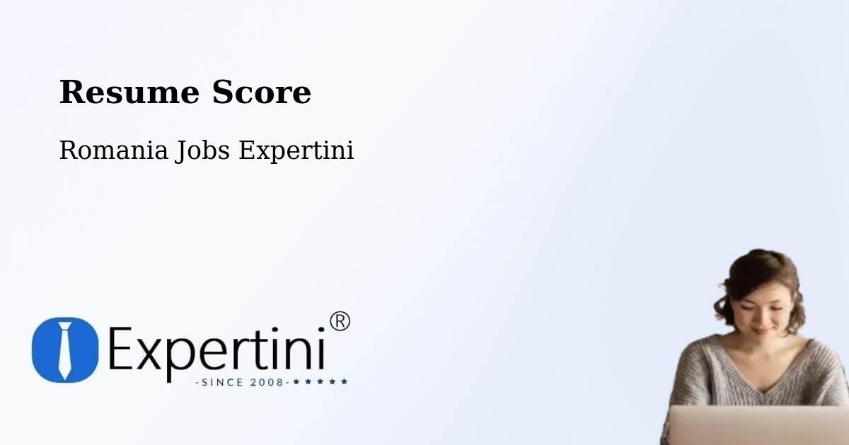 Resume Score & Job Description Match Tool – Deta - Romania Jobs Expertini